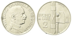 REGNO D’ITALIA
Vittorio Emanuele III, 1900-1943.
Buono da 2 Lire 1923 P “PROVA” Roma, Fascio.
Ni
gr. 10
Dr. Semibusto del sovrano in uniforme a t...