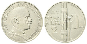 REGNO D’ITALIA
Vittorio Emanuele III, 1900-1943.
Buono da 2 Lire 1923 PROVA DI STAMPA Roma, Fascio.
Ni
gr. 10,12
Dr. Semibusto del sovrano in uni...