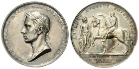 MILANO
Francesco I (II) d’Asburgo Lorena, Re del Lombardo Veneto, 1815-1835.
Medaglia 1815 opus F. Vassallo e L. Manfredini.
Ag 
gr. 34,91 mm 42,6...