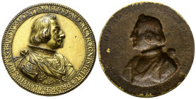 SICILIA
Luigi Guglielmo Moncada d'Aragona La Cerda (Principe di Paternò), 1614-1672.
Medaglia uniface 1638 opus J. M. Pirix.
Æ dorato
gr. 32,24 mm...