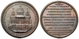 ROMA
Innocenzo XII (Antonio Pignatelli), 1691-1700.
Medaglia 1694 a. III opus G. Hamerani.
Æ
gr. 31,88 mm 48,2
Dr. INNOCENTIO XII - PONT MAX A IV...