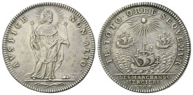 NAPOLEONE BONAPARTE
Luigi XIV di Borbone (Re di Francia), 1638-1715.
Gettone 1704 Les Marchand merciers.
Ag 
gr. 8,11 mm 36,3
Dr. AVSPICE - NON A...