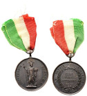 ROMA
Seconda Repubblica Romana, 1848-1849
Medaglia 1849 opus N. Cerbara.
Æ
gr. 11,58 mm 26,3
Dr. REPUBBLICA - ROMANA. L’Italia stante su piedista...