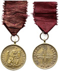 VENEZIA
Governo Provvisorio di Venezia, 1848-1849.
Medaglia 1848, con appiccagnolo, per i difensori della città.
Æ dorato
gr. 12,60 mm 29,5
Dr. I...