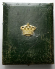ROMA
Vittorio Emanuele III, 1900-1943.
Medagliere con le onoreficenze del Capitano nel 215 e nel 217 Reggimento Fanteria, Pedersoli Antonio da Napol...