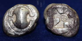 Thebes: AR Stater, circa 480-460, Boeotian shield.
