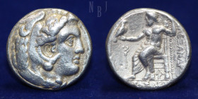 Kingdom of Macedon: Alexander III (the Great) AR Tetradrachm. Arados minted