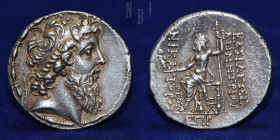 Seleukid Kingdom: Demetrius II Nikator. Damascus, AR Tetradrachm
