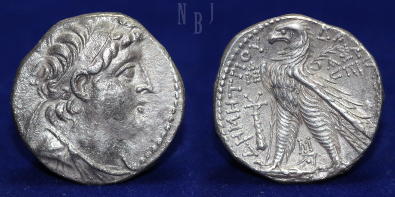 Seleucid Kingdom: Demetrios II 146-138 BC (First Reign), Silver Tetradrachm, Dia...