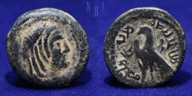 Nabataean Kings: Malichus I. AE Folis. Petra 27 (33/2 BC)