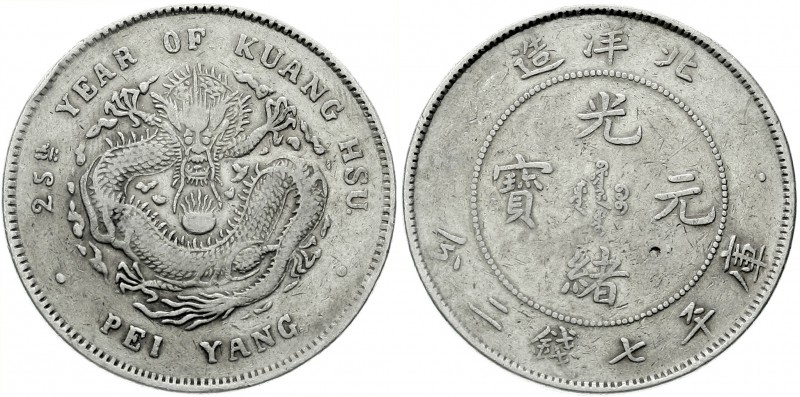 CHINA und Südostasien, China, Qing-Dynastie. De Zong, 1875-1908
Dollar (Yuan) J...