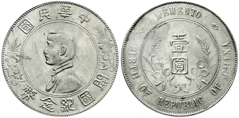 CHINA und Südostasien, China, Republik, 1912-1949
Dollar (Yuan) o.J., geprägt 1...