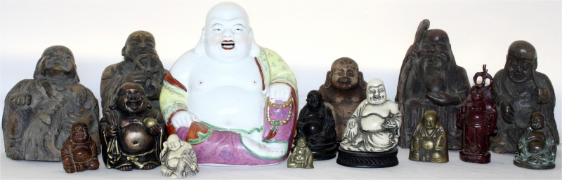 CHINA und Südostasien, China, Varia
Interessante Sammlung von 15 Buddha-Figuren...