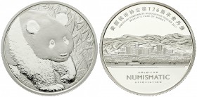CHINA und Südostasien, China, Volksrepublik, seit 1949
1 Unze Silbermedaille Chin. Panda 2017. ANA Denver World's Fair of Money. 40 mm, 999/1000. Im ...