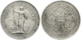 CHINA und Südostasien, Großbritannien, Tradedollars
Tradedollar 1901 B. sehr schön