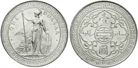 CHINA und Südostasien, Großbritannien, Tradedollars
Tradedollar 1902 B. vorzüglich
