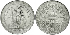 CHINA und Südostasien, Großbritannien, Tradedollars
Tradedollar 1907 B. vorzüglich