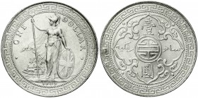 CHINA und Südostasien, Großbritannien, Tradedollars
Tradedollar 1909 B. vorzüglich, kl. Randfehler
