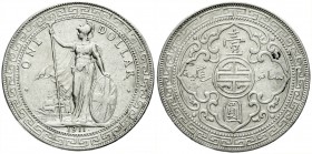 CHINA und Südostasien, Großbritannien, Tradedollars
Tradedollar 1911 B. sehr schön