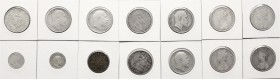 CHINA und Südostasien, Indien, Lots
14 Münzen Britisch Indien: 11 X Rupee aus 1835 bis 1940, 3 Kleinmünzen. meist sehr schön