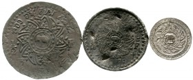 CHINA und Südostasien, Thailand, Rama IV. (Phra Chom Klao "Mongkut"), 1851-1868
3 Stück: 1/16 und 1/2 Fuang und 1/8 Baht o.J.(1860). Elefant.
gering...