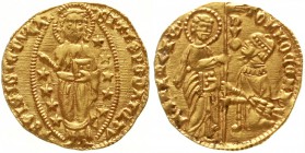 Ausländische Goldmünzen und -medaillen, Italien-Venedig, Tomaso Mocenigo, 1414-1423
Zecchino o.J. 3,57 g.
vorzüglich