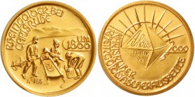 Altdeutsche Goldmünzen und -medaillen, Baden-Durlach, Karl Friedrich 1746-1803
Rheingold-Dukat 2000 auf das Millenium. In der Prägeanstalt Medaillenc...