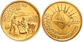 Altdeutsche Goldmünzen und -medaillen, Baden-Durlach, Karl Friedrich 1746-1803
Rheingold-Dukat 2000 auf das Millenium. In der Prägeanstalt Medaillenc...
