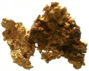 Gold-, Platin-, Palladiumbarren, Goldnuggets
Goldnugget mit Erzresten. 1,34 g.