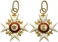 Orden und Ehrenzeichen aus Gold, Deutschland, Württemberg
Orden der württembergischen Krone. Ritterkreuz ab 1892. Ausführung Gold. 9,43 g.
vorzüglic...
