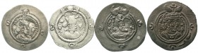 Lots antiker Münzen, Orientalen
4 Drachmen der Sassaniden. sehr schön