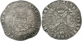 Ausländische Münzen und Medaillen, Belgien-Tournai, Albert u. Isabella, 1598-1621
Patagon o.J. gutes sehr schön, schöne Tönung