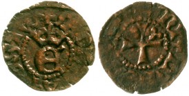 Ausländische Münzen und Medaillen, Dänemark, Erich von Pommern, 1396-1439
Pfennig o.J. Naestved. sehr schön