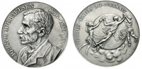 Ausländische Münzen und Medaillen, Dänemark, Frederik VIII., 1906-1912
Silbermedaille 1906 v. Lindahl a.d. 80. Geburtstag d. dän. Postmeisters Joseph...