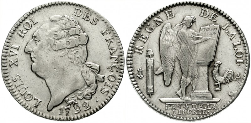 Ausländische Münzen und Medaillen, Frankreich, Ludwig XVI., 1774-1793
Ecu des s...