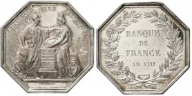Ausländische Münzen und Medaillen, Frankreich, Konsulat unter Napoleon Bonaparte, 1799-1804
Silberjeton AN VIII (1799/1800; NP 1845/60) von Dumarest....