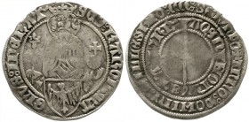Altdeutsche Münzen und Medaillen, Aachen, Jülicher Pfandbesitz, Reinald, 1402-1423
Groschen 1402. schön/sehr schön, selten