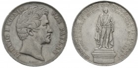 Altdeutsche Münzen und Medaillen, Bayern, Ludwig I., 1825-1848
Geschichtsdoppeltaler 1843. 100 Jahrfeier der Hochschule zu Erlangen. Randschrift a.
...