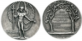 Altdeutsche Münzen und Medaillen, Bayern, Otto II., 1886-1913
Silbermedaille 1900 v. Netzer a.d. Vermählung des Prinzen Rupprecht mit Marie Gabriele,...