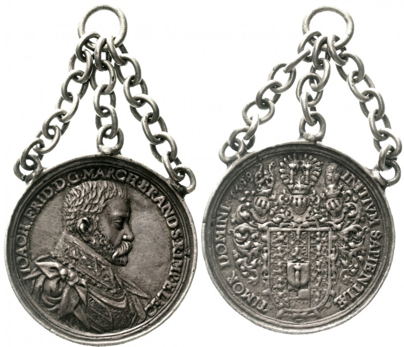 Altdeutsche Münzen und Medaillen, Brandenburg/Preußen, Joachim Friedrich, 1598-1...