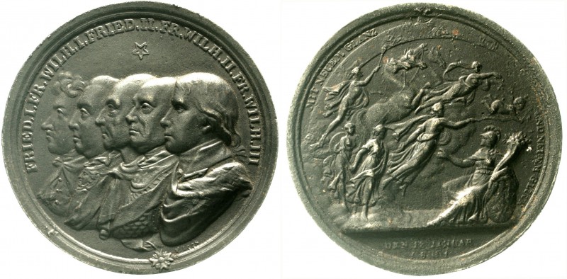 Altdeutsche Münzen und Medaillen, Brandenburg/Preußen, Friedrich Wilhelm III., 1...