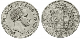 Altdeutsche Münzen und Medaillen, Brandenburg/Preußen, Friedrich Wilhelm III., 1797-1840
Taler 1826 A. sehr schön/vorzüglich