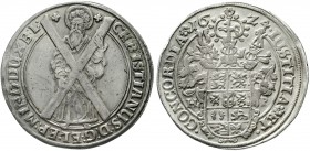 Altdeutsche Münzen und Medaillen, Braunschweig-Lüneburg-Celle, Christian von Minden, 1611-1633
Ausbeutetaler 1624 Andreasberg, Mmz. HP (Heinrich Pech...