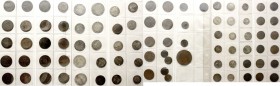 Altdeutsche Münzen und Medaillen, Braunschweig- Lots
87 Münzen und Rechenpfennige, meist der welfischen Lande. U.a. 1/8 Taler 1624 Wilder Mann, 1/16 ...