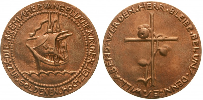 Altdeutsche Münzen und Medaillen, Bremen-Stadt
Bronzegussmedaille, Geschenk zur...