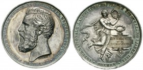 Altdeutsche Münzen und Medaillen, Bremen-Stadt
Silber-Prämienmedaille 1874 v. Brehmer. Intl. landwirt. Ausst., Protektorat Kronprinz Friedr. Wilh. v....