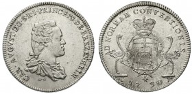 Altdeutsche Münzen und Medaillen, Bretzenheim, Karl August, 1789-1823
Taler 1790, Mannheim. sehr schön/vorzüglich, selten