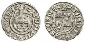 Altdeutsche Münzen und Medaillen, Corvey, Dietrich von Beringhausen, 1585-1616
Reichsgroschen 1612. gutes sehr schön