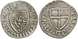 Altdeutsche Münzen und Medaillen, Deutscher Orden, Michael Küchmeister von Sternberg 1414-1422
Schilling o.J. Thorn. sehr schön, Prägeschwäche