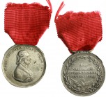 Altdeutsche Münzen und Medaillen, Frankfurt, unter Protektorat, Carl Theodor von Dalberg, als Fürstprimas 1806-1810
Silberne Ehrenmedaille mit dem Bi...